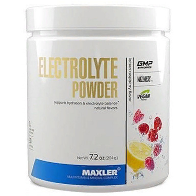 Maxler Electrolyte Powder (204 гр.) [M] в интернет-магазине спортивного питания belka.store 