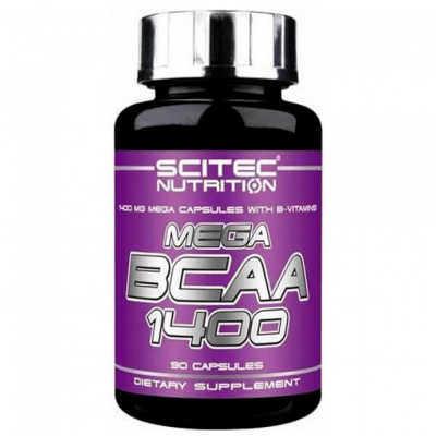 Scitec Nutrition Mega BCAA 1400 (90 капс.)