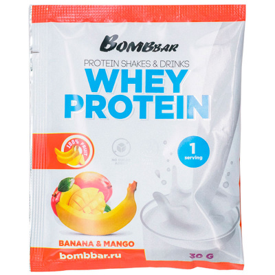 Bombbar Whey Protein Сывороточный протеин Пробник (30 гр.)