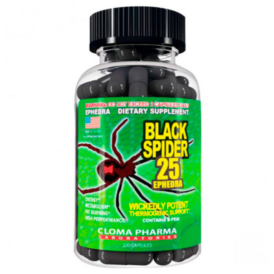 Cloma Pharma Black Spider (100 капс.)