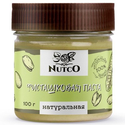 Nutco Фисташковая Паста Натуральная (100 гр.)