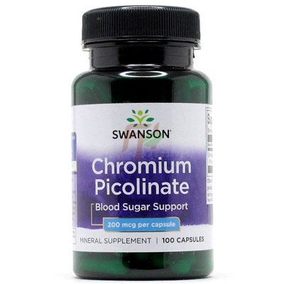 Swanson Chromium Picolinate 200 мкг. (100 капс.)