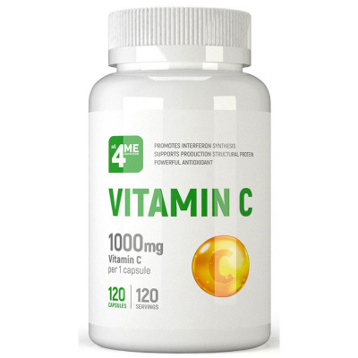 4Me Nutrition Vitamin C 1000 мг. (120 капс.)