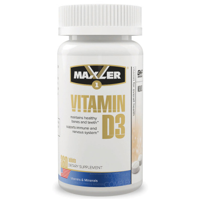 Maxler Vitamin D3 1200 IU (360 таб.) в интернет-магазине спортивного питания belka.store 