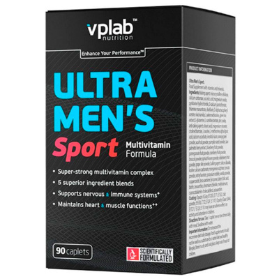 VPLab Nutrition Ultra Mens Sport Multivitamin Formula (90 капс.)