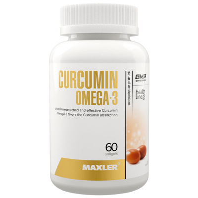 Maxler Curcumin Omega-3 (60 капс.)