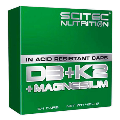 Scitec Nutrition D3 + K2 + Magnesium (54 капс.)