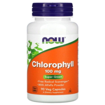 NOW Chlorophyll 100 мг. (90 капс.)