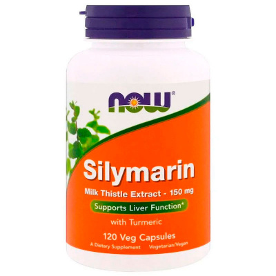 NOW Silymarin Экстракт молочного чертополоха 150 мг. (120 капс.)