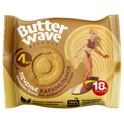 Mr.DjemiusZERO Butter Wave Biscuit печенье (36 гр.)