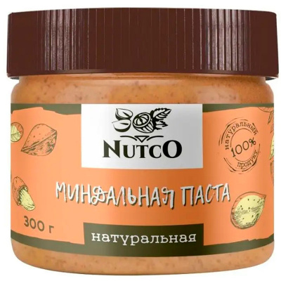 Nutco Миндальная Паста Натуральная (300 гр.)