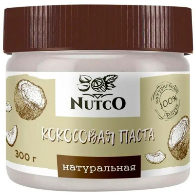Nutco Кокосовая Паста Натуральная (300 гр.)