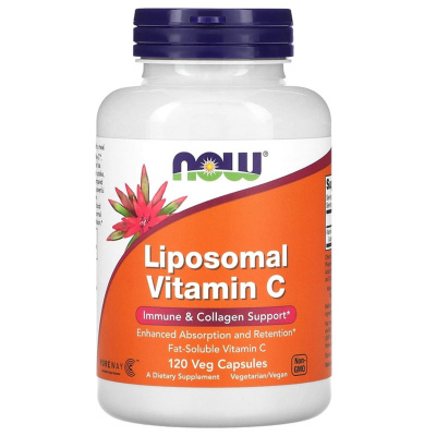 NOW Liposomal Vitamin C (120 капс.) в интернет-магазине спортивного питания belka.store