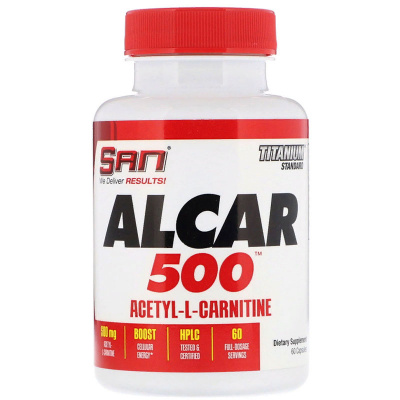 SAN ALCAR 500 (Acetyl-L-Carnitine) (60 капс.)
