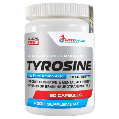 WestPharm Tyrosine 500 мг. (90 капс.)