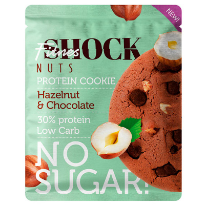 Фотография FitnesShock Печенье NUTS (40 гр.) в интернет-магазине спортивного питания belka.store за 110 ₽ FitnesShock Печенье NUTS (40 гр.) в интернет-магазине спортивного питания belka.store