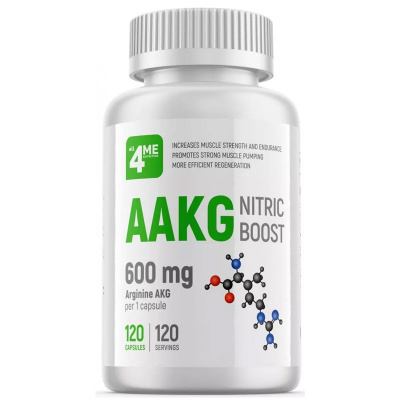 4Me Nutrition AAKG 600 мг. (120 капс.)