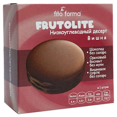 FitoForma Низкоуглеводный десерт FrutoLite (55 гр.)