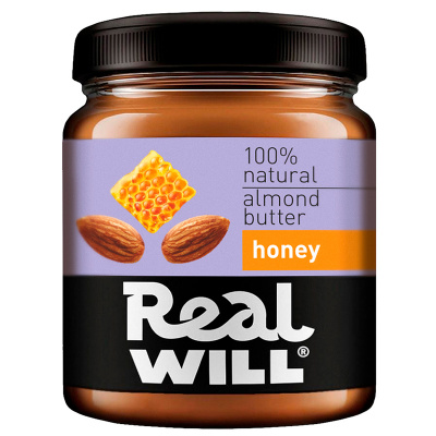 Real Will Паста миндальная (330 гр.)