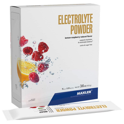 Maxler Electrolyte Powder в стиках (15шт. по 6,8 гр.) в интернет-магазине спортивного питания belka.store