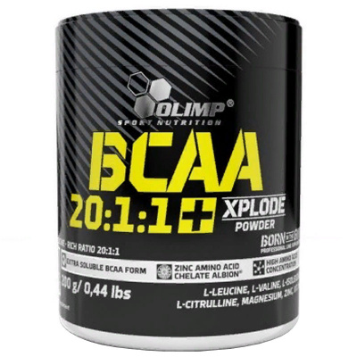 Olimp Sport Nutrition BCAA Xplode Powder 20:1:1 (200 гр.) Olimp Sport Nutrition BCAA Xplode Powder 20:1:1 (200 гр.)