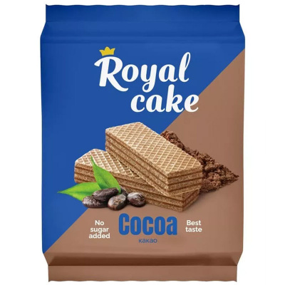 Royal Cake Вафли без сахара (120 гр.) в интернет-магазине спортивного питания belka.store