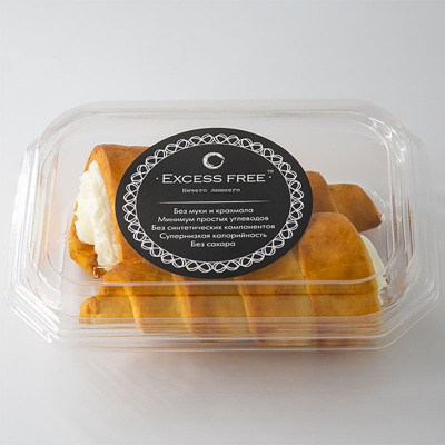 Excess Free Рожки с творожным кремом (120 гр.)