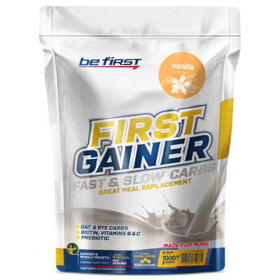 Be First Gainer (1000 гр.) в интернет-магазине спортивного питания belka.store 