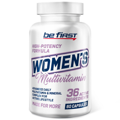 Be First Women's Multivitamin (60 капс.) в интернет-магазине спортивного питания belka.store