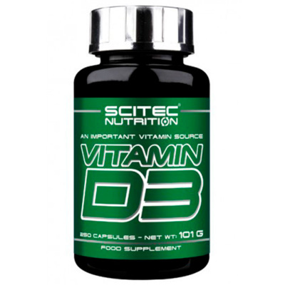 Scitec Nutrition Vitamin D3 (250 капс.)