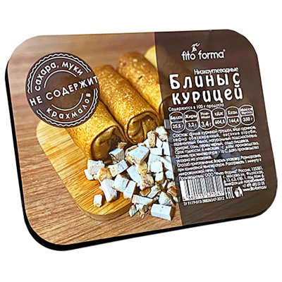 Fito Forma Низкоуглеводные блины с курицей (350 гр.)