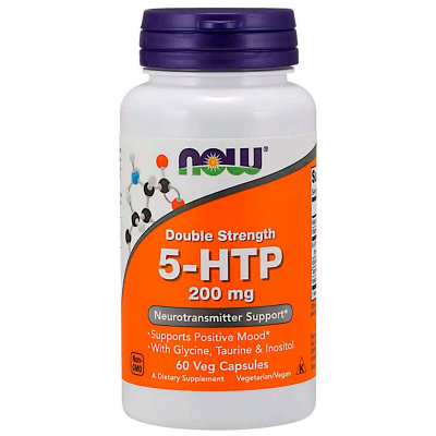 NOW 5-HTP 200 мг. (60 капс.)