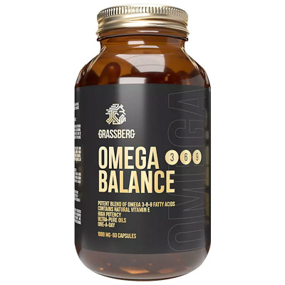 Grassberg Omega 3-6-9 Balance 1000 мг. (60 капс.)