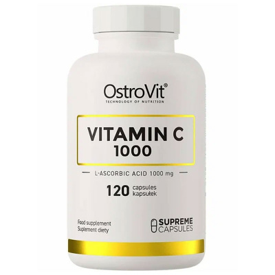 OstroVit Vitamin C 1000 (120 капс.) в интернет-магазине спортивного питания belka.store