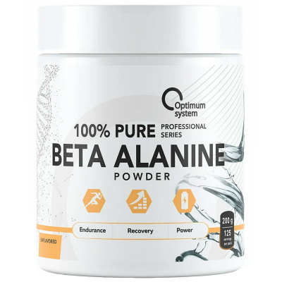 Optimum System 100% Pure Beta-Alanine Powder (200 гр.) в интернет-магазине спортивного питания belka.store