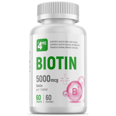 4Me Nutrition Biotin 5000 мкг. (60 таб.)