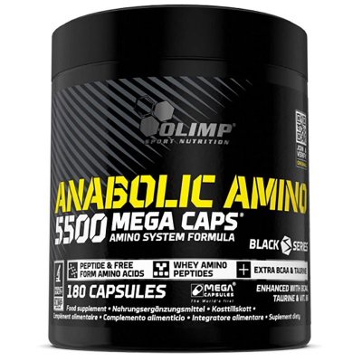 Olimp Anabolic Amino 5500 (180 капс.) в интернет-магазине спортивного питания belka.store