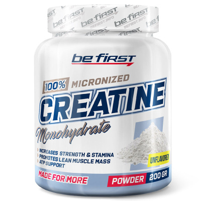 Be First Creatine powder  (200 гр.) в интернет-магазине спортивного питания belka.store