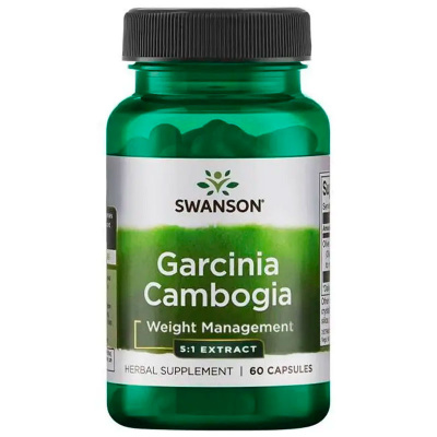 Swanson Garcinia Cambogia 5:1 Ext 80 мг. (60 капс.)