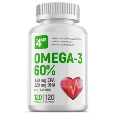 4Me Nutrition Omega-3 60% (120 капс.)