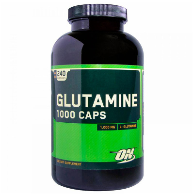 Optimum Nutrition Glutamine Caps 1000 мг. (240 капс.)