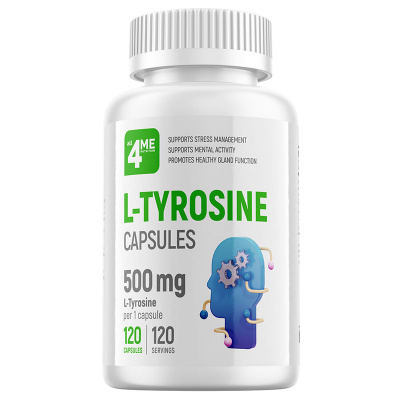 4Me Nutrition L-Tyrosine 500 мг. (120 капс.)