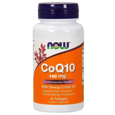 NOW CoQ-10 100 мг. (30 капс.) (2)