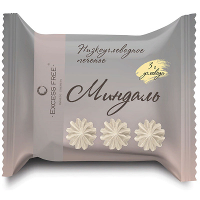 Excess Free Низкоуглеводное печенье "Миндальное" (35 гр.)