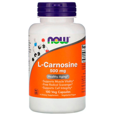 NOW L-Carnosine 500 мг. (100 капс.)