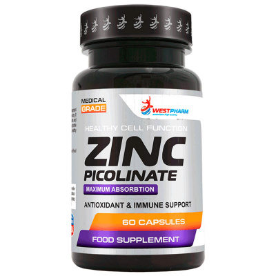 WestPharm Zinc Picolinate 30 мг. (60 капс.)