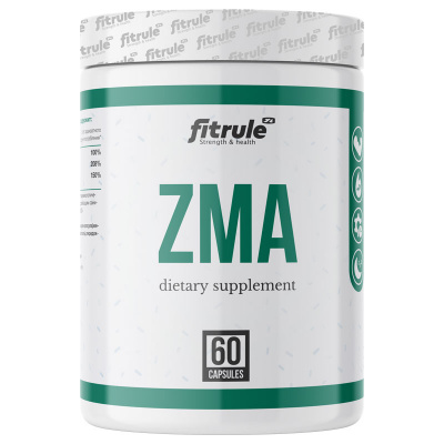 Fitrule ZMA Mg 400 + Zinc 25 + B6 (60 капс.)