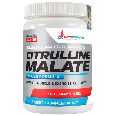 WestPharm Citrulline Malate 500 мг. (90 капс.)