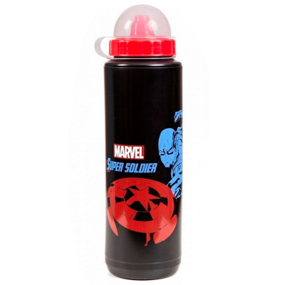 IronTrue Спортивная бутылка Marvel- Captain America (1000 мл.)