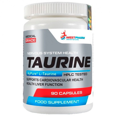 WestPharm Taurine 500 мг. (90 капс.)